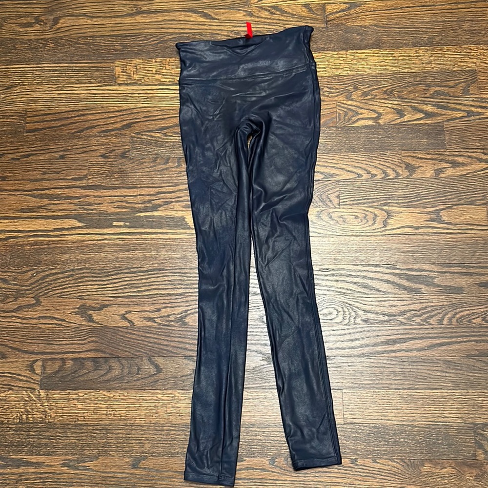 Spanx leather leggings